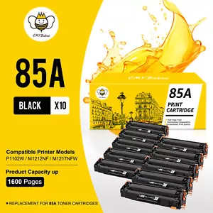 Confezione 10 Toner CE285A 85A Compatibile per HP LaserJet P1102 P1008 P1009 P1100 - Foto 1 di 6