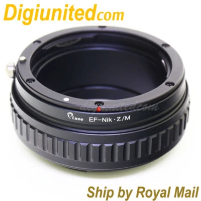 Canon EOS EF lens to Nikon Z mount Mirrorless camera adapter macro helicoid Z6 - Image 1 of 3