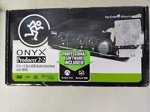 Mackie Onyx Producer 2-2 USB Audio Interface - Picture 1 of 7