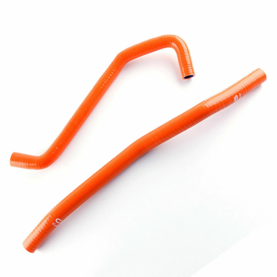 Orange Silicone Radiator Hose Kit For 2006-2017 Yamaha Raptor 700 YFM700 YFM700R - Image 1 of 4