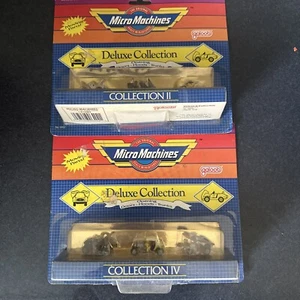 1988 Micro Machines Deluxe In Boxes-packets New X 2 Collection IV/II - Picture 1 of 7