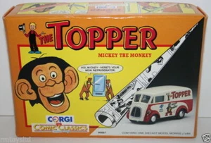 CORGI 1/43 SCALE 96887 COMIC CLASSICS - THE TOPPER MICKEY MONKEY - MORRIS J VAN - Picture 1 of 2