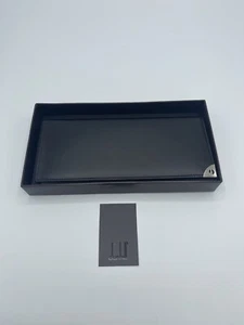 Cartera Dunhill de cuero negro 14cc para hombre - Imagen 1 de 9