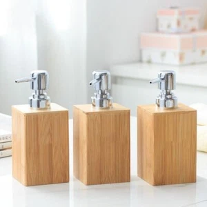 Empty Refillable Pump Bottles Lotion Shampoo Container Soap Dispenser Bathroom - Picture 1 of 9
