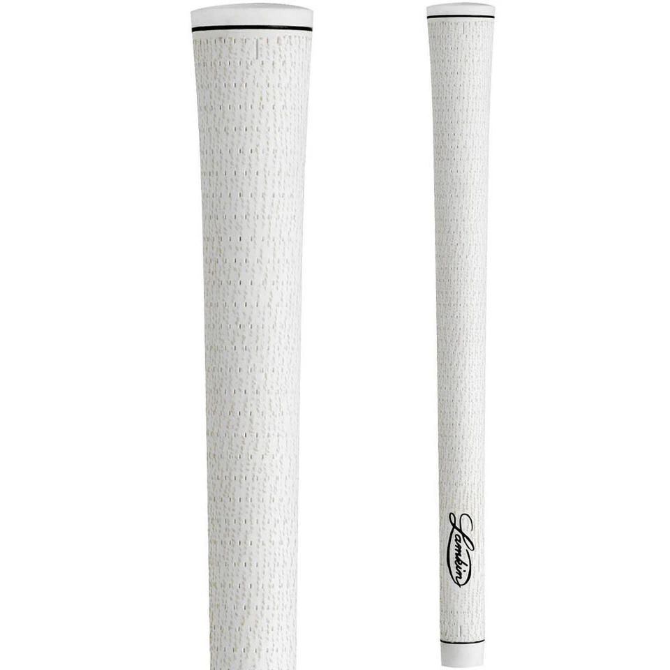 1 Lamkin TOUR WHITE FULL CORD Golf Grip from Custom/TOUR Dept - STANDARD SIZE