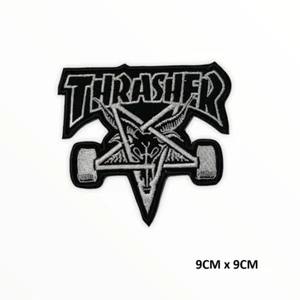Aplique de parche bordado para plancha/coser Thrasher para ropa - Imagen 1 de 1