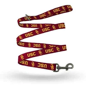 SOUTHERN CALIFORNIA USC TROJANS PET DOG CAT LEASH LEAD SMALL/MEDIUM LARGE/XL - Picture 1 of 1