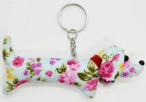 Dog Cute Keyring Animal Lover Doll Pattern Scotch Sewing Charm Fabric - Picture 1 of 4