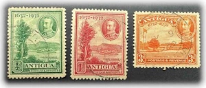Antigua - 1932 - KGV - Set di pezzi - UH - SG81,82,86 - Foto 1 di 2