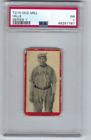 1910 T210 Series 1 Old Mill baseball card William Hille Columbus Foxes PSA 1