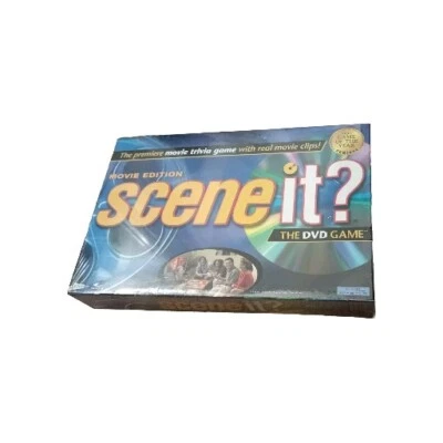 Scene It? - Movie Edition The DVD Movie Trivia Board Game New Sealed - Image 1 of 2