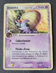 Carte Pokémon N°74/110 Amonita - Ex Fantomes Holon - VF - Imagen 1 de 2