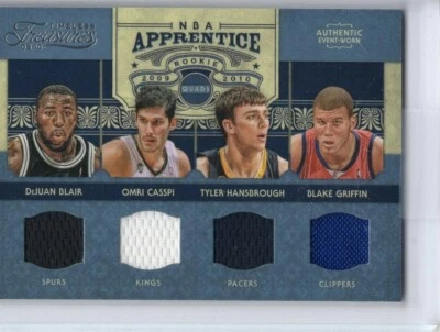 Tarjeta de baloncesto 2009-10 Timeless Treasures Apprentice Quads #8 Griffin 002/100 Foto 1 de 2