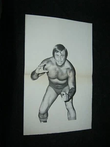 Original 1960-70s WRESTLING LIFE PROGRAM INSERT Chicago PEPPER GOMEZ  - Picture 1 of 1