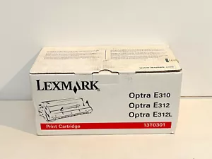Lexmark Hochleistungs-Laser-Tonerkassette schwarz 13T0101 Optra E310 E312 E312L NEU - Bild 1 von 2