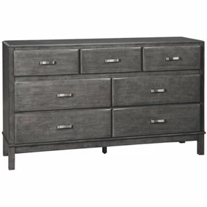 Ashley Caitbrook 7 Drawer Dresser in Gray - Picture 1 of 1