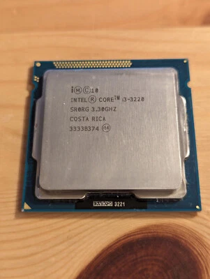 CPU Intel Core i3-3220 | 3.30 GHz, 2c/4t, 55 W, iGPU | 3rd gen Ivy Bridge, SR0RG - Immagine 1 di 4