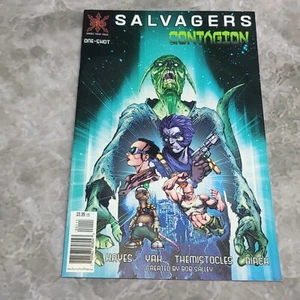 Salvagers Contagion - Source Point Press Comic book Bagged & Boarded One Shot - Picture 1 of 2