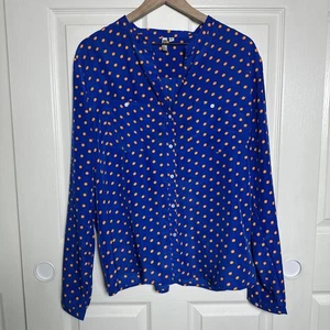KUT For The Kloth XL Damen Button Down Langarm Hemd - gepunktet Büro - Bild 1 von 12