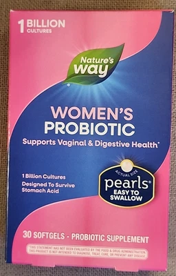 Nature's Way Women's Probiotic Pearls 30 Softgels - Image 1 of 4