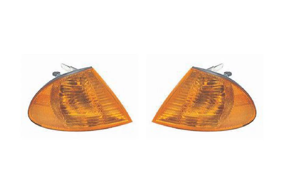 Blinkleuchte Blinker gelb Lampenträger rechts+links für BMW E46 Limousine Kombi - Bild 1 von 1