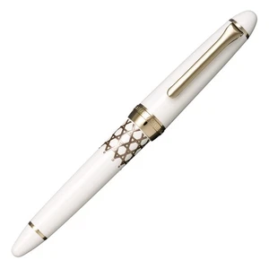 Sailor Fountain Pen Classic Ko Makie Bunbo Bamboo Mesh SV Fine Nib 10-3546-210 - Picture 1 of 6