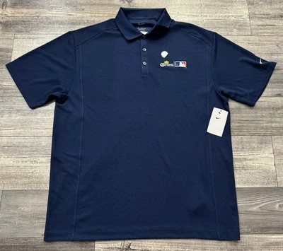 NUEVO Polo Nike 2022 Para Hombre XL Corona Beer Azul Marino Manga Corta Béisbol Foto 1 de 4