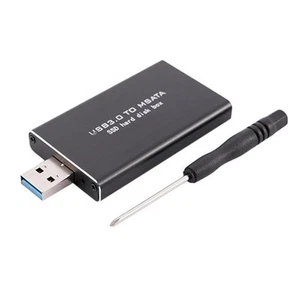 MSATA to USB USB 3.0 to MSATA SSD USB3.0 to MSATA Case Y5N93094 - Afbeelding 1 van 7