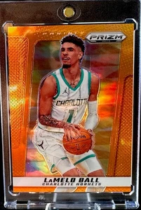 Bola LaMelo 2024-25 Panini Prizm Deca Naranja #109 36/49 - Imagen 1 de 5