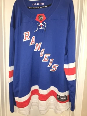 New York Rangers Fanatics Breakaway Home Jersey Size 3XL - Image 1 of 4