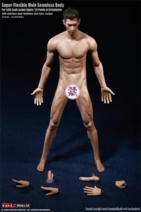 1/6 PL2018-M36A Basketball Player Seamless Suntan Male Body 12" Flexible Figure - Picture 1 of 15
