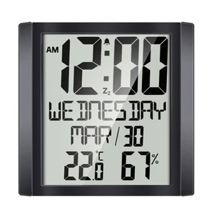 Home Humidity Meter Hygrometer Temperature Humidity Date Display Weather Station - Picture 1 of 8