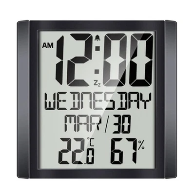 Home Humidity Meter Hygrometer Temperature Humidity Date Display Weather Station - Image 1 of 4