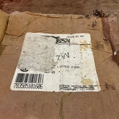 Caja de piso metálica redonda de hierro fundido Hubbell B2524 poco profunda, cuello de latón totalmente ADJ Foto 1 de 4