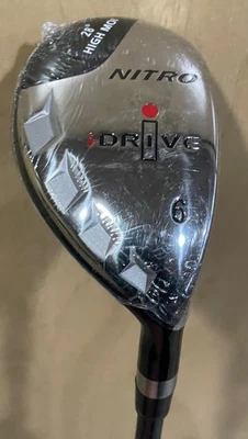 NUEVO Club de Golf Híbrido Integra Nitro #6 Grafito Senior Flex Híbrido Foto 1 de 2