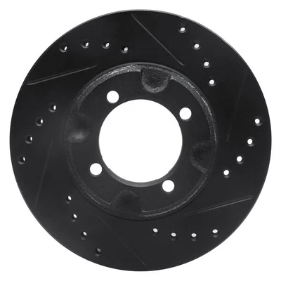 For Mercury Capri 91-94 Brake Rotor DFC Premium Drilled & Slotted Front Foto 1 de 4