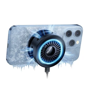 TELESIN Magnetic Universal Cell Smart Phone Wireless Charger Cooler Cooling Fan - Bild 1 von 16