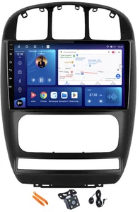Android-Radio mit QLED Carplay LTE DSP 64GB für CHRYSLER GRAND VOYAGER 3 01-06 - Bild 1 von 11