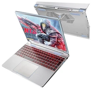 Ordinateur portable 16 pouces, Windows 11,16 Go DDR4 512 Go ordinateurs portables de jeu avec Intel N95 Quad  - Photo 1 sur 8