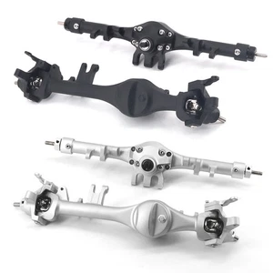 Steel +Alloy Front Rear Door Axle Complete for 1/10 Axle SCX10 II 90046 90047 RC - Picture 1 of 29