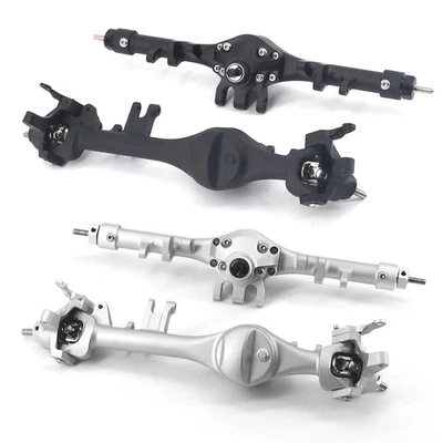 Steel +Alloy Front Rear Door Axle Complete for 1/10 Axle SCX10 II 90046 90047 RC - Image 1 of 4