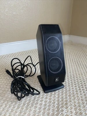 Logitech X-540 Ersatz Original OEM Lautsprecher hinten links schwarz Stecker Satellit - Bild 1 von 4