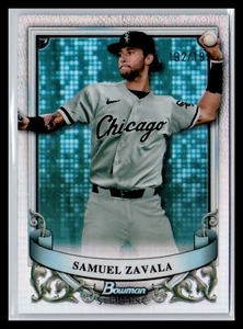 2024 Bowman Sterling BSP-15 Samueal Zavala White Sox Prospect Refractor /199 - Picture 1 of 2