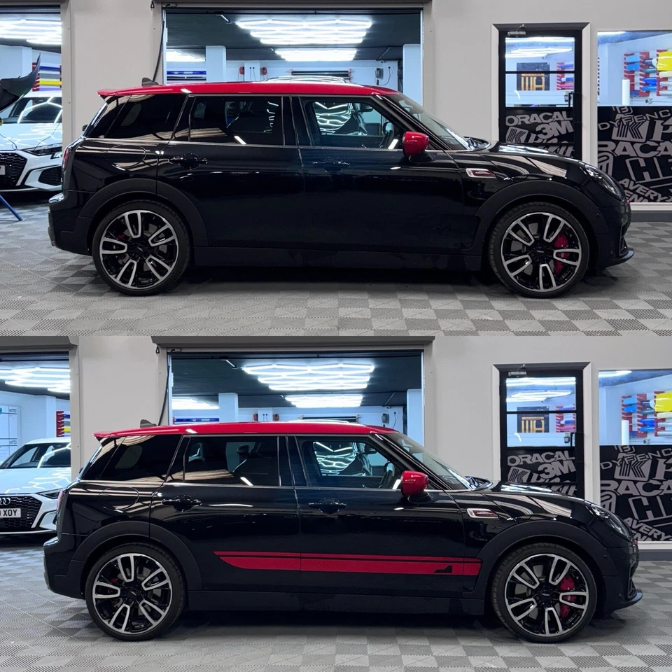 Decalcomanie laterali per Mini Clubman F54 facili da applicare senza bolle - Immagine 1 di 1