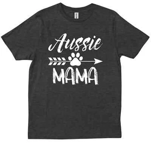 Aussie Australian Shepard Dad Mom Gifts Dog Lover Funny Gift 6 T-shirt - Picture 1 of 10