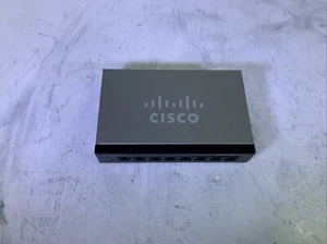Cisco (SG100D-08) 8-Ports Desktop Ethernet Switch K6A - Afbeelding 1 van 7