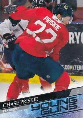 2020-21 Chase Priskie Young Guns Upper Deck Series 2 Hockey Rookie Card #473 - Image 1 of 2