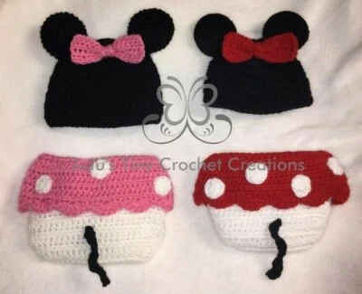 Conjunto de ratón bebé disfraz de Halloween foto utilería regalo baby shower Foto 1 de 4