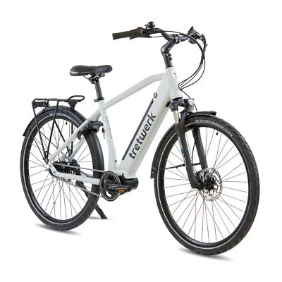 Tretwerk Sonic Nexus E Bike 28" Trekkingrad Herren Damen weiß 50cm B Ware - Bild 1 von 4
