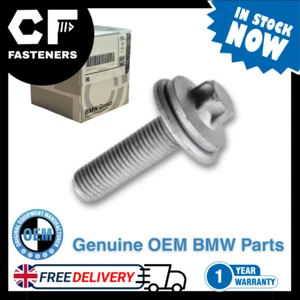 1pc - BMW GENUINE NEW Front Brake Caliper Carrier bolts Fits E92 E90 (Big Brake) - Picture 1 of 2
